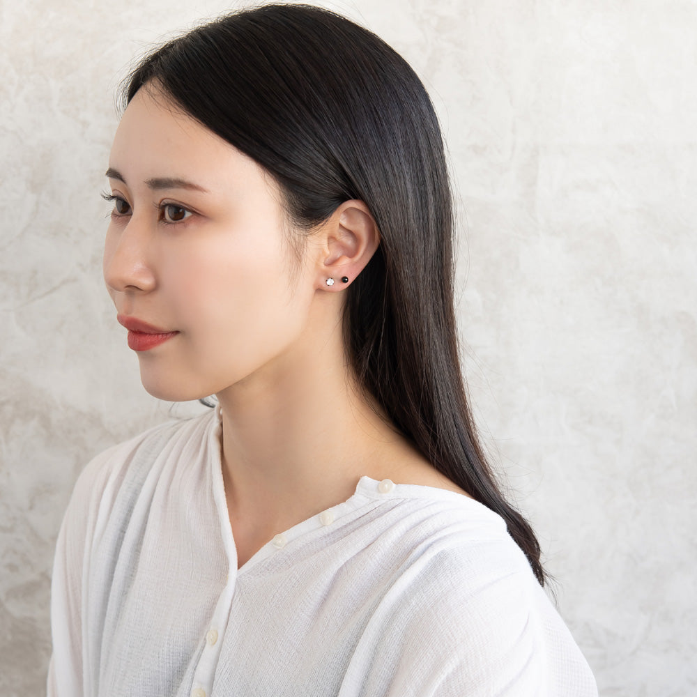 ピアス 6個セット サージカルステンレスポスト フープピアス スタッドピアス