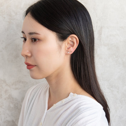 ピアス 6個セット サージカルステンレスポスト フープピアス スタッドピアス