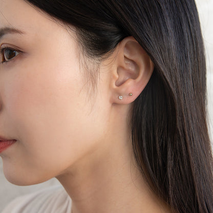 ピアス 6個セット サージカルステンレスポスト フープピアス スタッドピアス