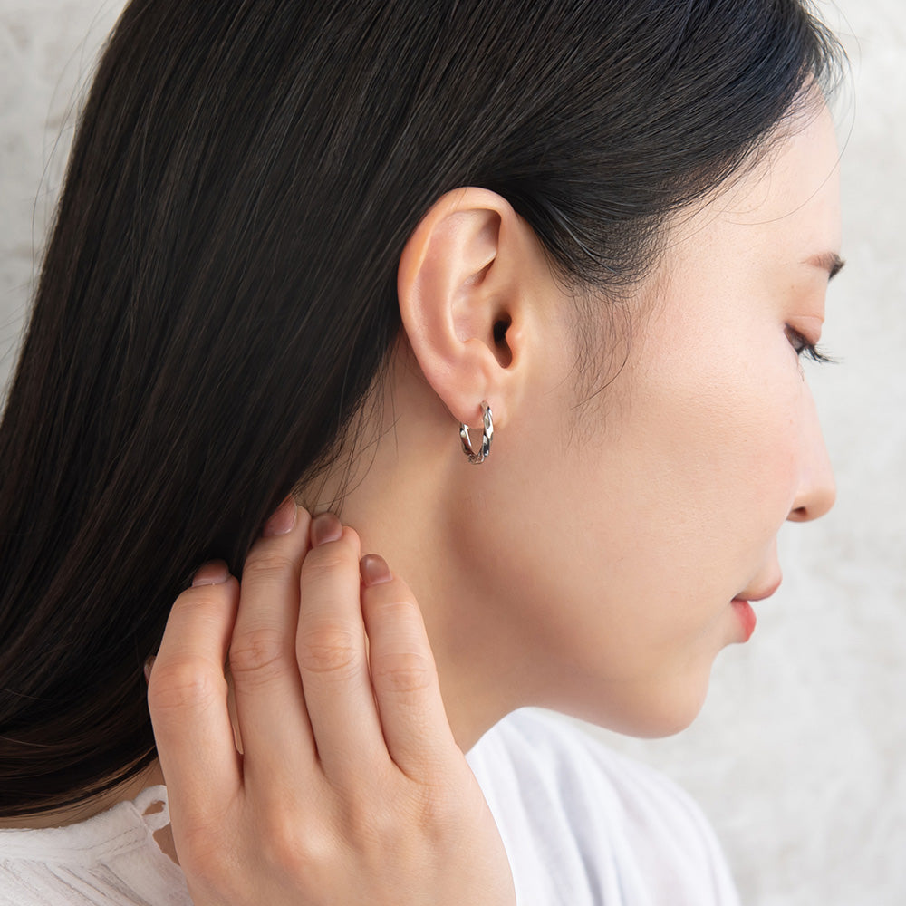 ピアス 6個セット サージカルステンレスポスト フープピアス スタッドピアス