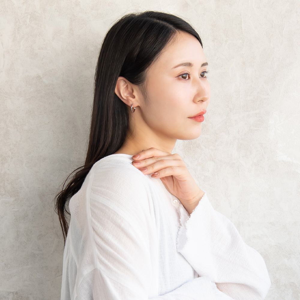 ピアス 6個セット サージカルステンレスポスト フープピアス スタッドピアス