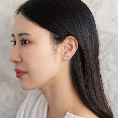 ピアス 6個セット サージカルステンレスポスト フープピアス スタッドピアス