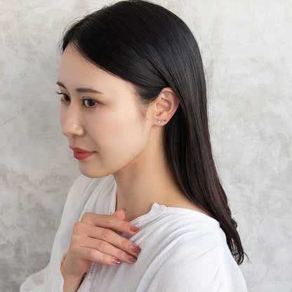 ピアス 6個セット サージカルステンレスポスト フープピアス スタッドピアス