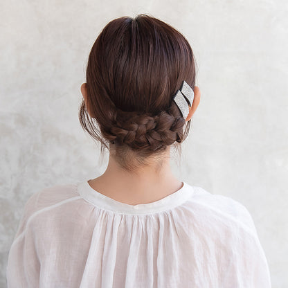 ヘアピン ストーン 2個セット スリーピン