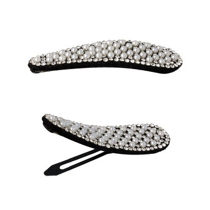 ヘアピン パール ストーン 2個セット スリーピン