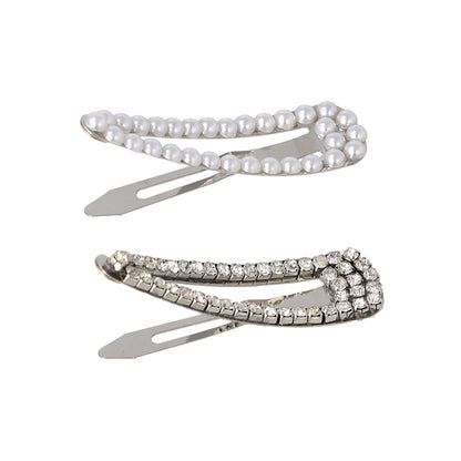 ヘアピン パール ビジュー 3本セット スリーピン アメピン