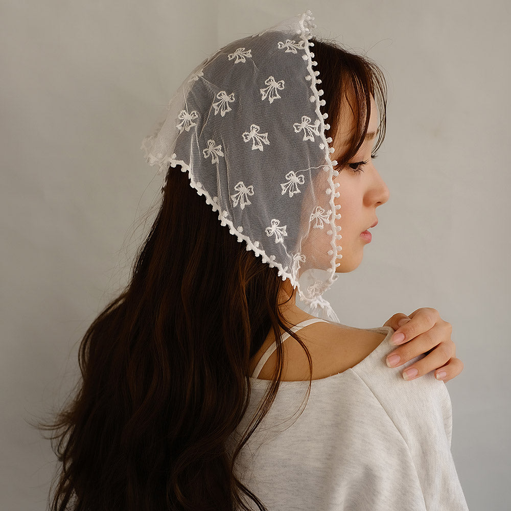 りつ*無言取引OKさま専用　ヘッドドレス　バブーシュカ ヘッドドレス付きバブーシュカ | Rlab store