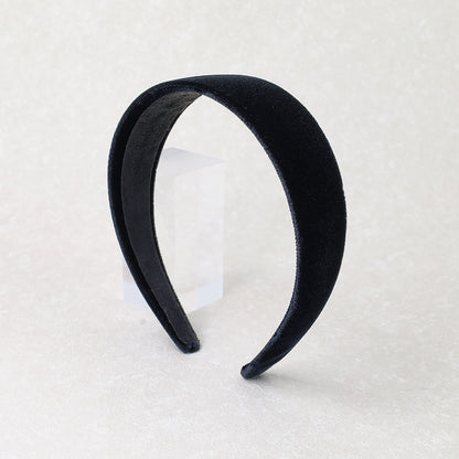 カチューシャ ベロア 幅40mm ワイド