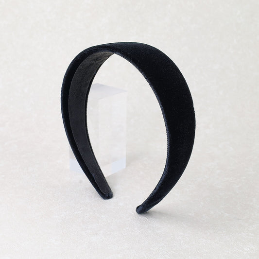 カチューシャ ベロア 幅40mm ワイド