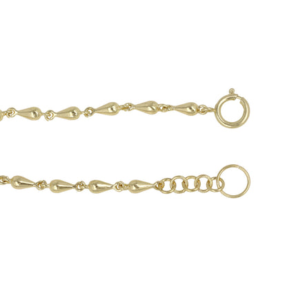 ブレスレット Awesome ニッケルフリー メタル ドロップ チェーンブレスレット