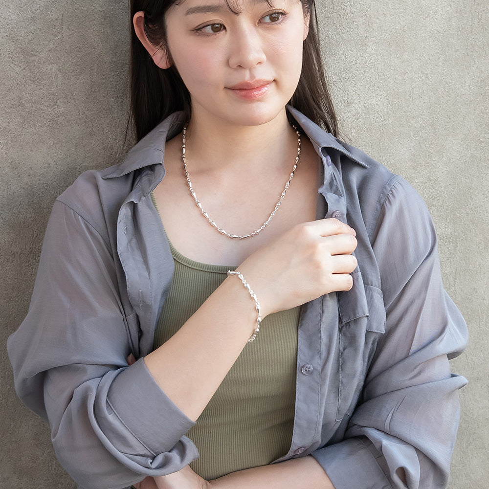 ブレスレット Awesome ニッケルフリー メタル ドロップ チェーンブレスレット