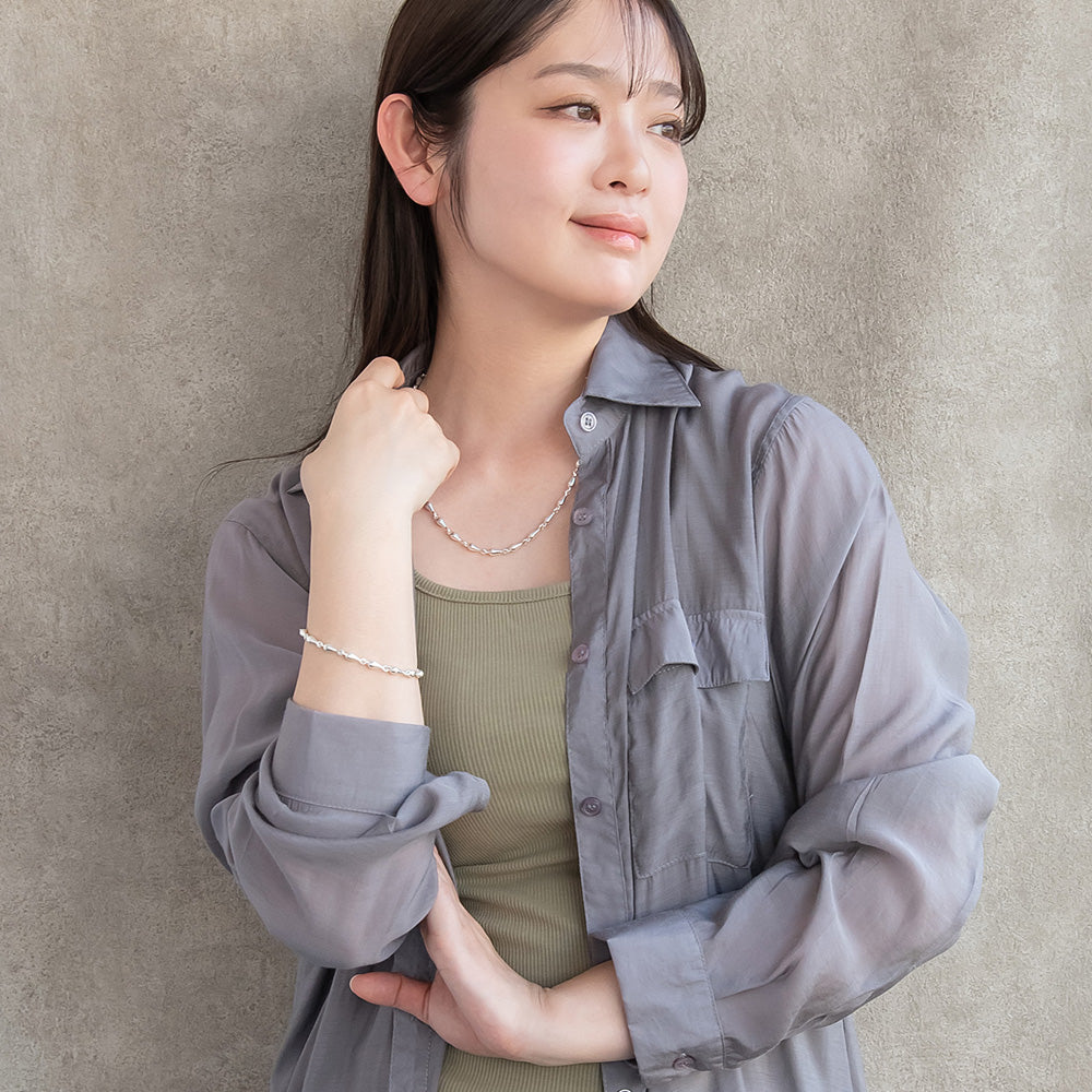 ブレスレット Awesome ニッケルフリー メタル ドロップ チェーンブレスレット