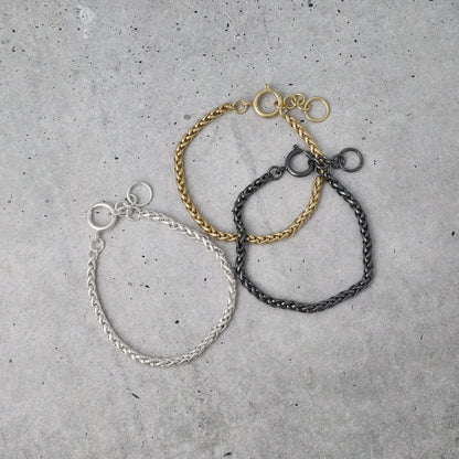 ブレスレット Awesome ニッケルフリー メタル スピガ チェーンブレスレット