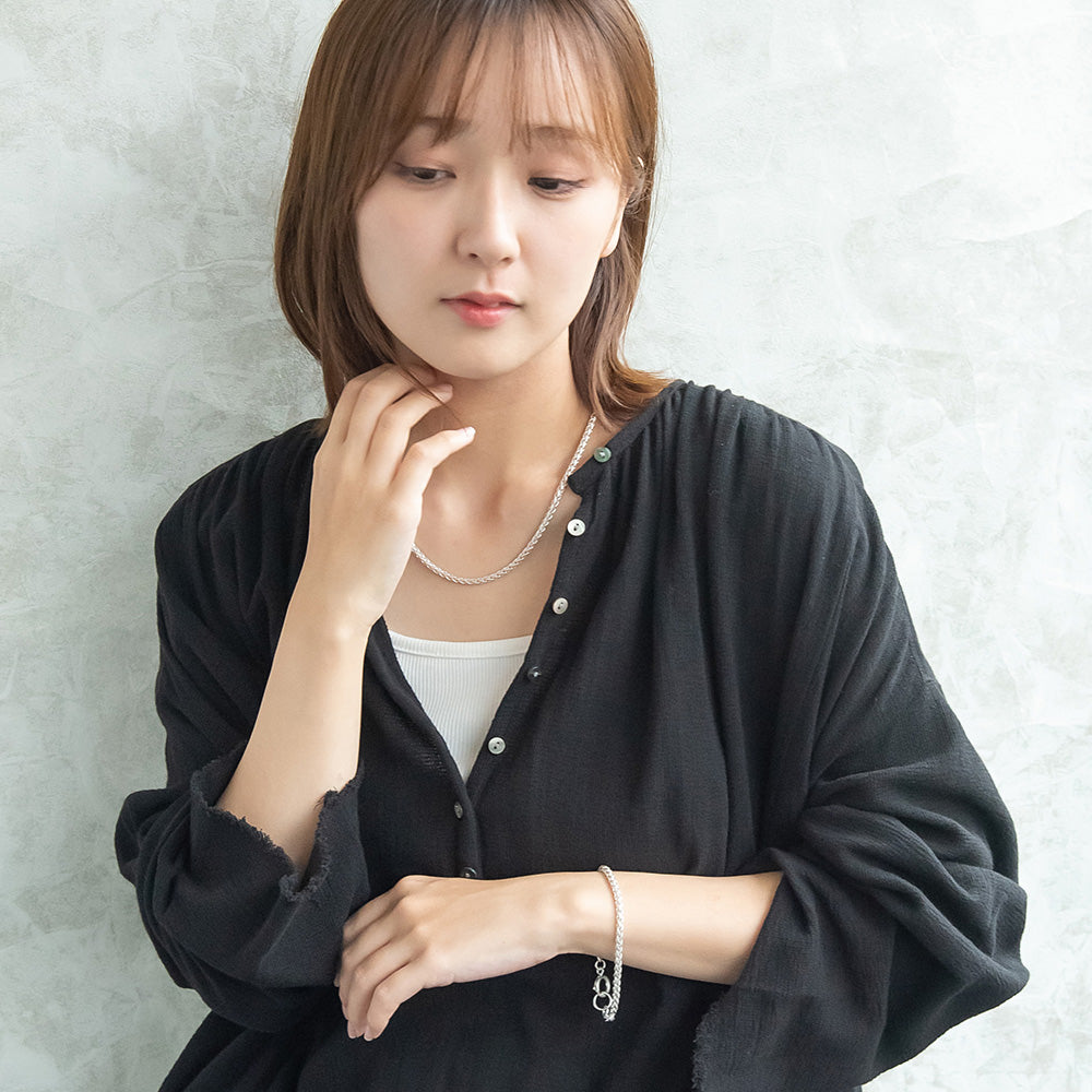 ブレスレット Awesome ニッケルフリー メタル スピガ チェーンブレスレット