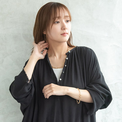 ブレスレット Awesome ニッケルフリー メタル オーバル チェーンブレスレット