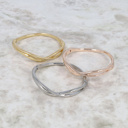 ブレスレット ニッケルフリー メタル クロス マグネットバングル