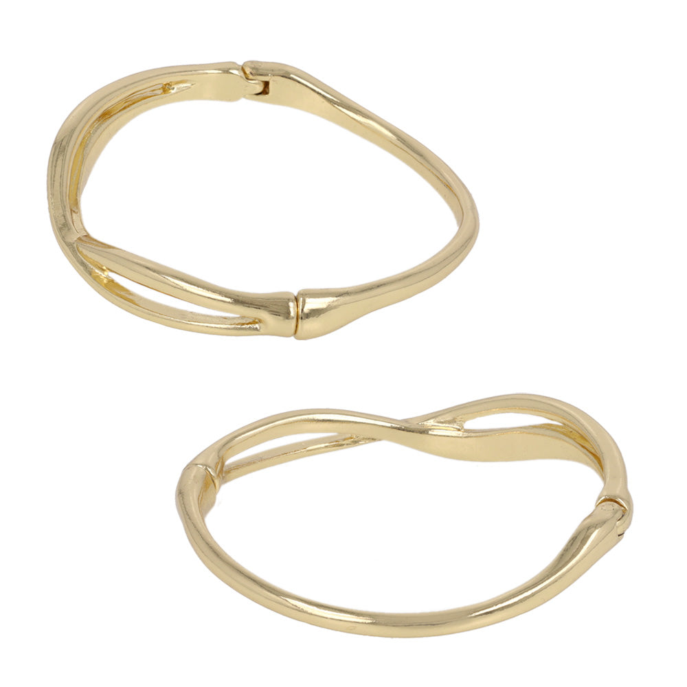 ブレスレット ニッケルフリー メタル クロス マグネットバングル