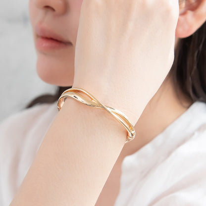 ブレスレット ニッケルフリー メタル クロス マグネットバングル