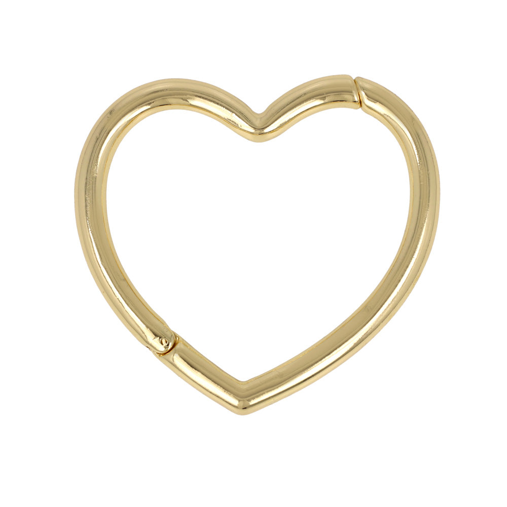 ブレスレット ニッケルフリー メタル ハート マグネットバングル