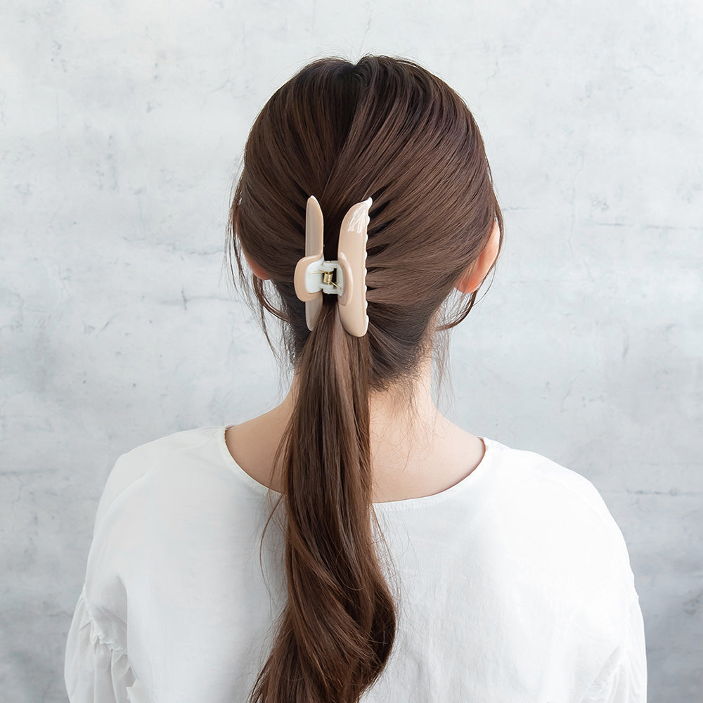 ヘアクリップ カラー 95mm バンスクリップ