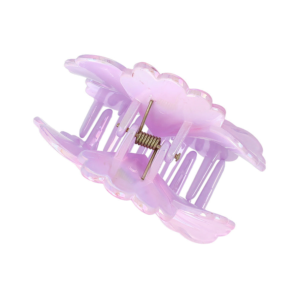 ヘアクリップ フラワー ハイビスカス バンスクリップ