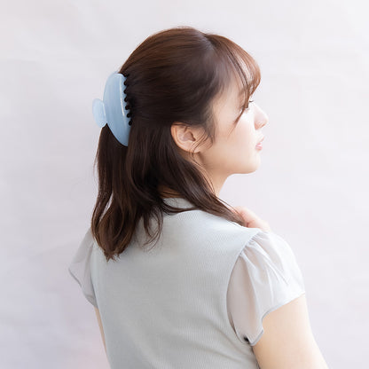 ヘアクリップ ラメ カラー バンスクリップ