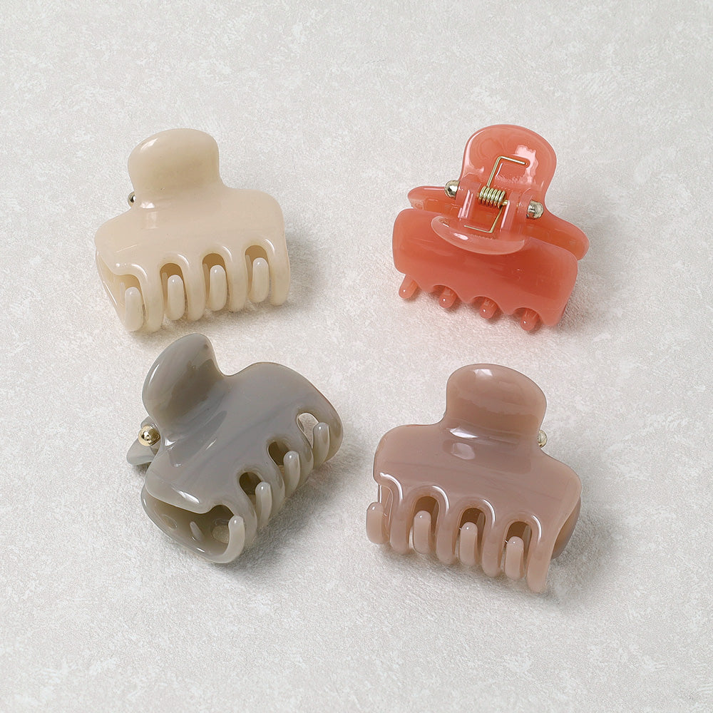 ヘアクリップ カラー バンスクリップ