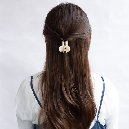 ヘアクリップ カラー バンスクリップ