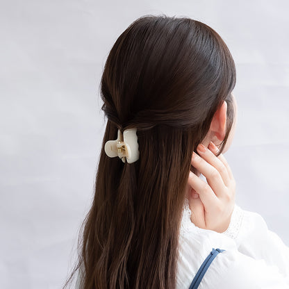 ヘアクリップ カラー バンスクリップ
