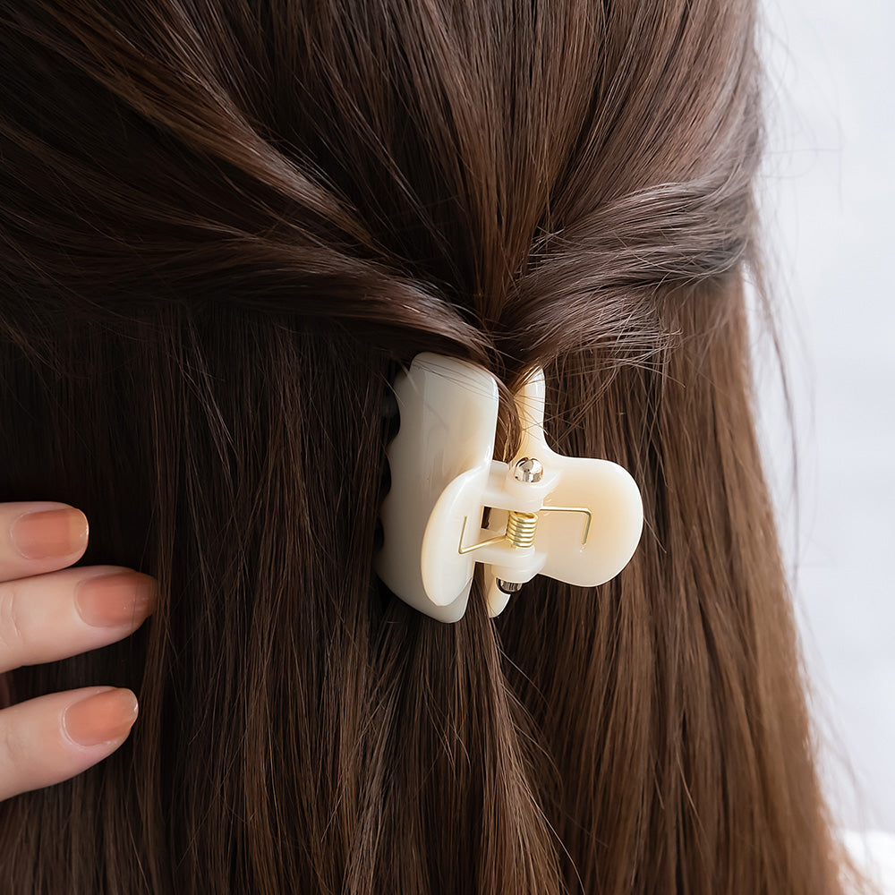 ヘアクリップ カラー バンスクリップ