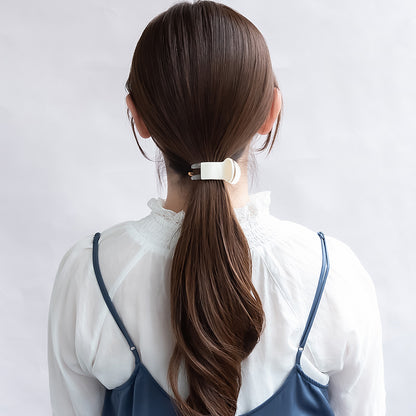ヘアクリップ ANY ベーシック カラー クリア バンスクリップ