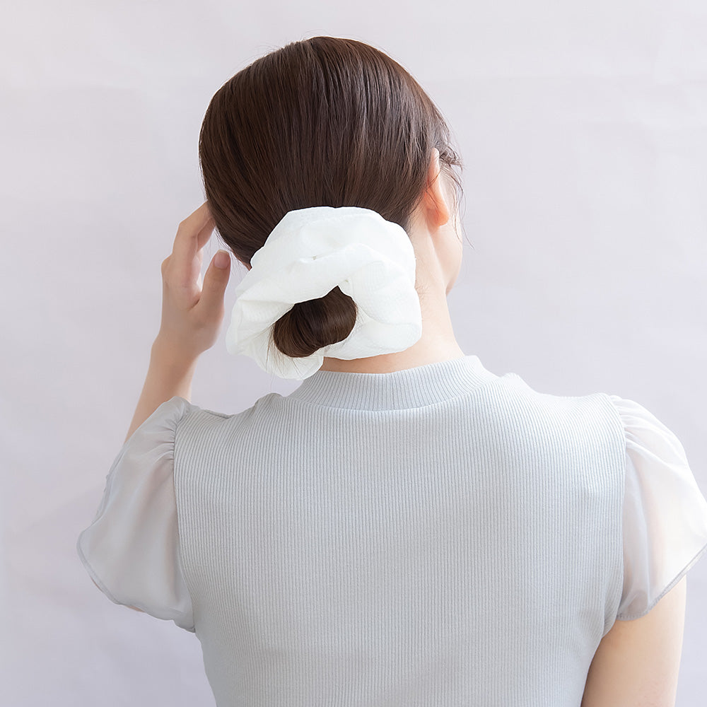 シュシュ ギンガム チェック 柄 カラー ビッグ – OSEWAYAオンラインストア