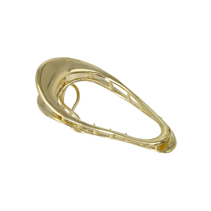 ヘアクリップ ニッケルフリー メタル フレーム ライン