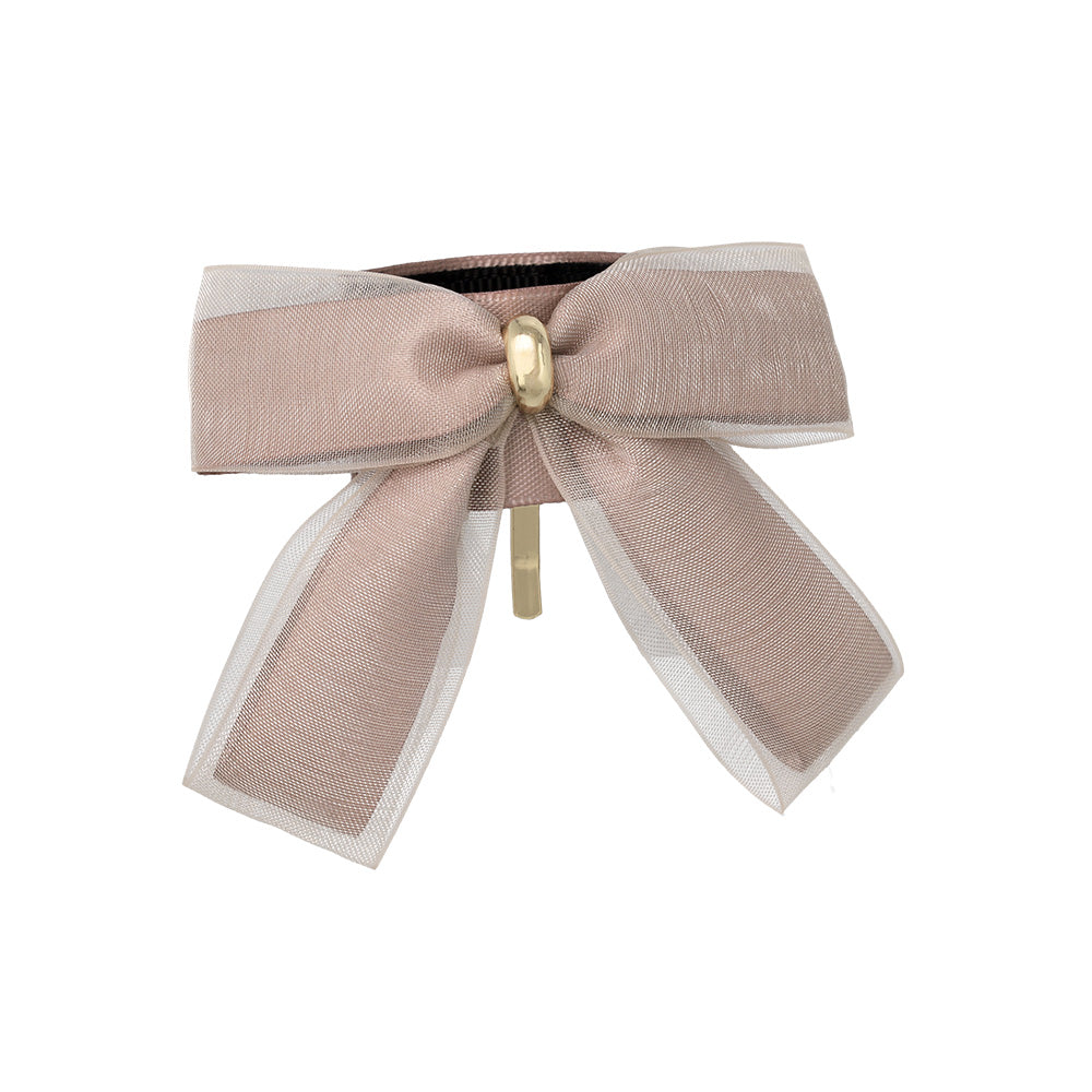 ヘアカフ クラップカフ スリムタイプ ダブル リボン シアー