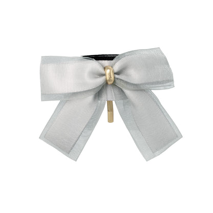 ヘアカフ クラップカフ スリムタイプ ダブル リボン シアー