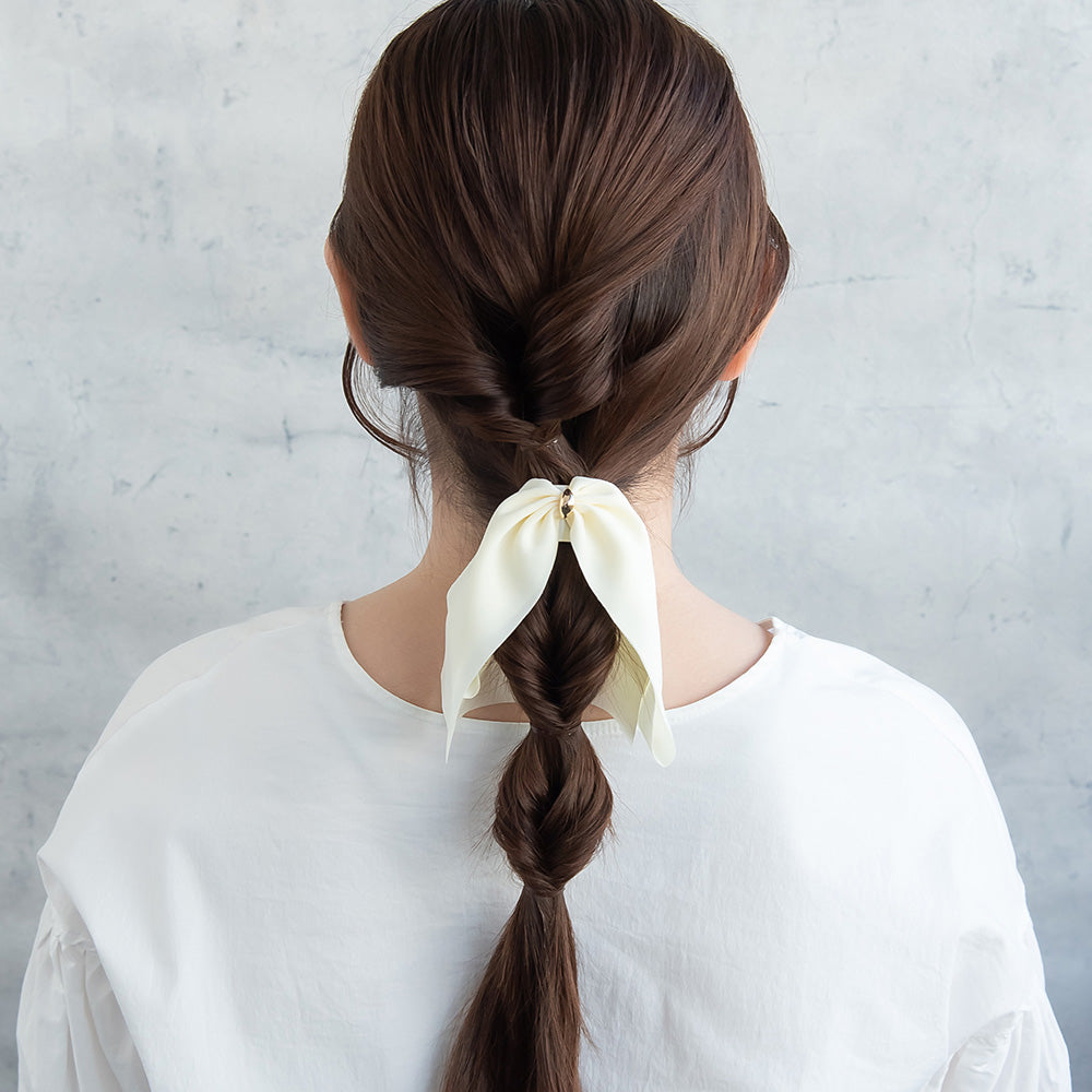 ヘアカフ クラップカフ ニッケルフリー リボン スリムタイプ