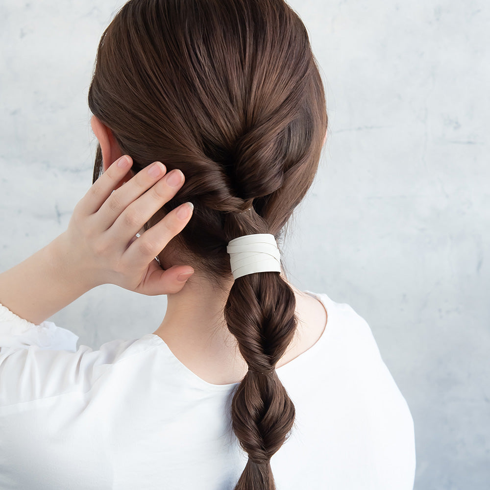 ヘアカフ クラップカフ ニッケルフリー レザー風