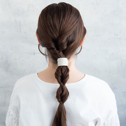 ヘアカフ クラップカフ ニッケルフリー レザー風