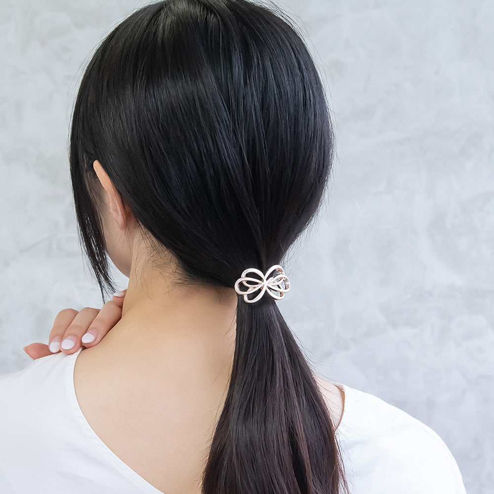 ヘアカフ ニッケルフリー マット メタル ループ ライン