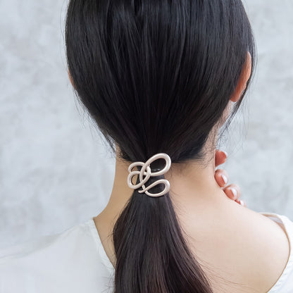 ヘアカフ ニッケルフリー マット メタル ループ ライン