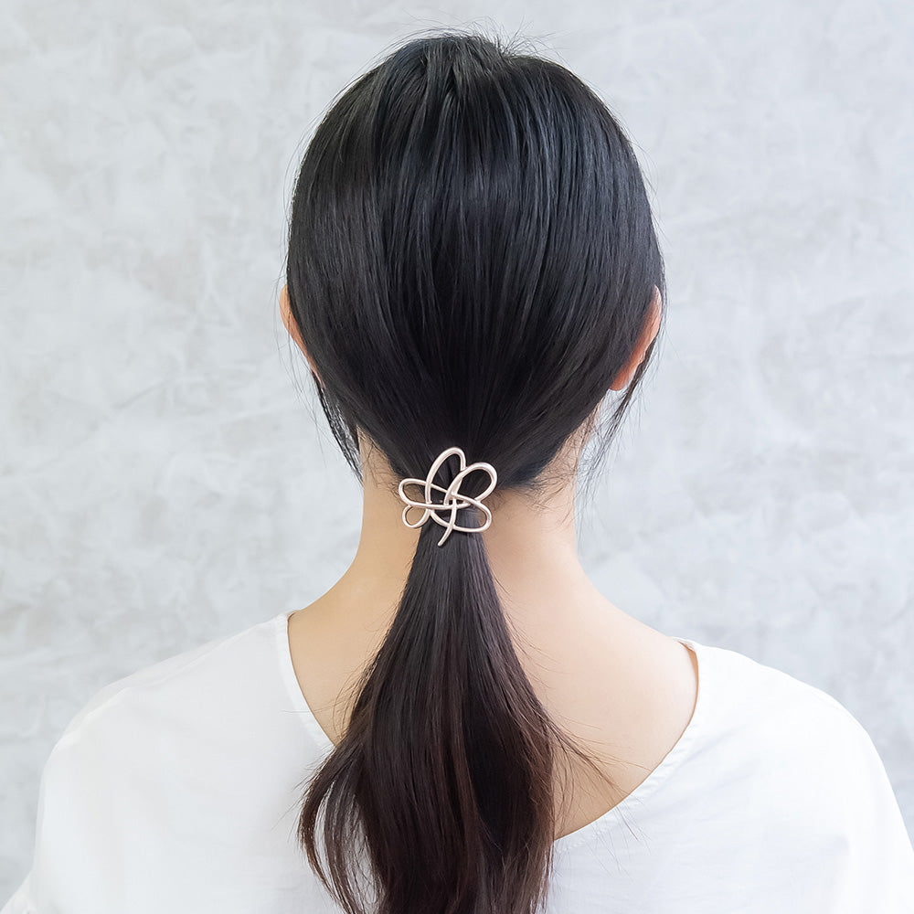ヘアカフ ニッケルフリー マット メタル ループ ライン