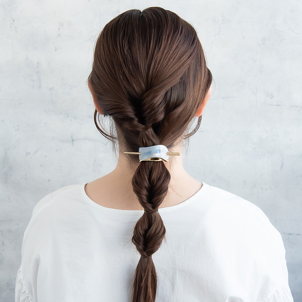 MajeCuff/マジェカフ マジェステみたいなヘアカフ メタル マーブル ウェーブライン