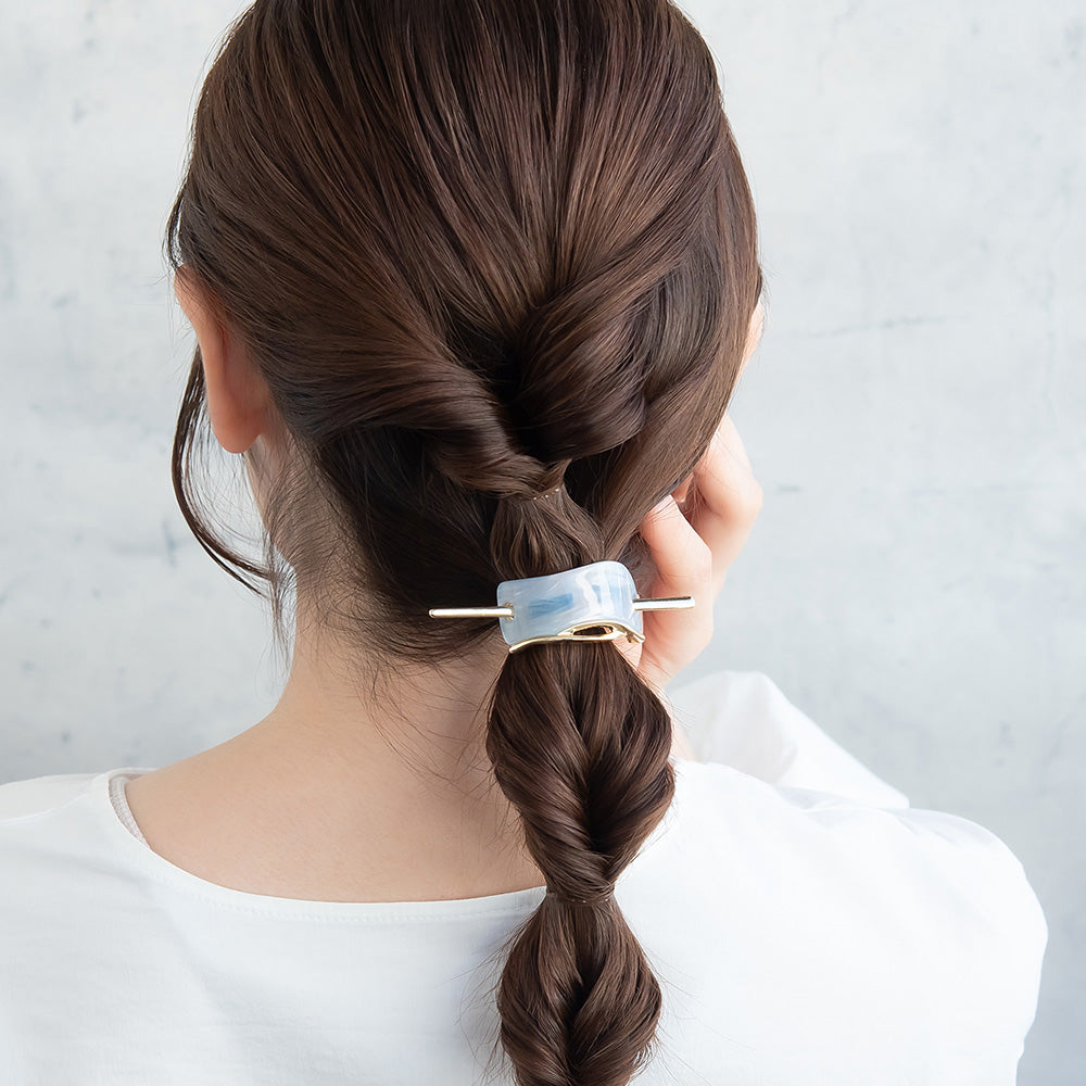 MajeCuff/マジェカフ マジェステみたいなヘアカフ メタル マーブル ウェーブライン