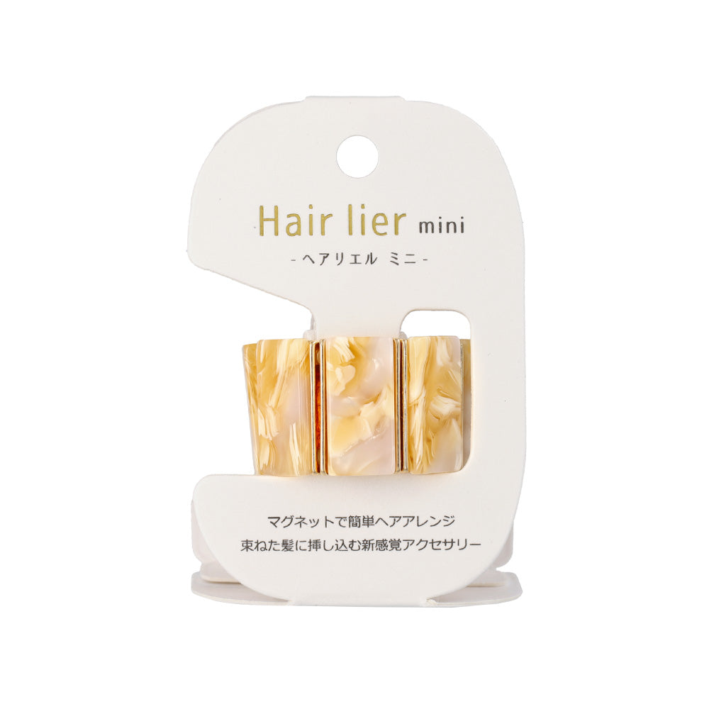 ヘアカフ ニッケルフリー マーブルカラー ミニヘアリエル