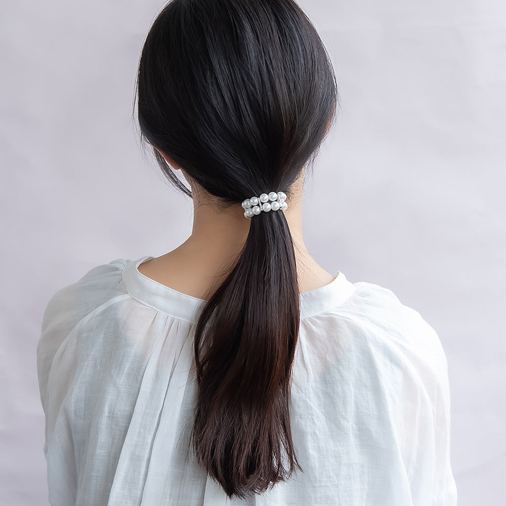 ヘアカフ ニッケルフリー メタル パール ミニヘアリエル