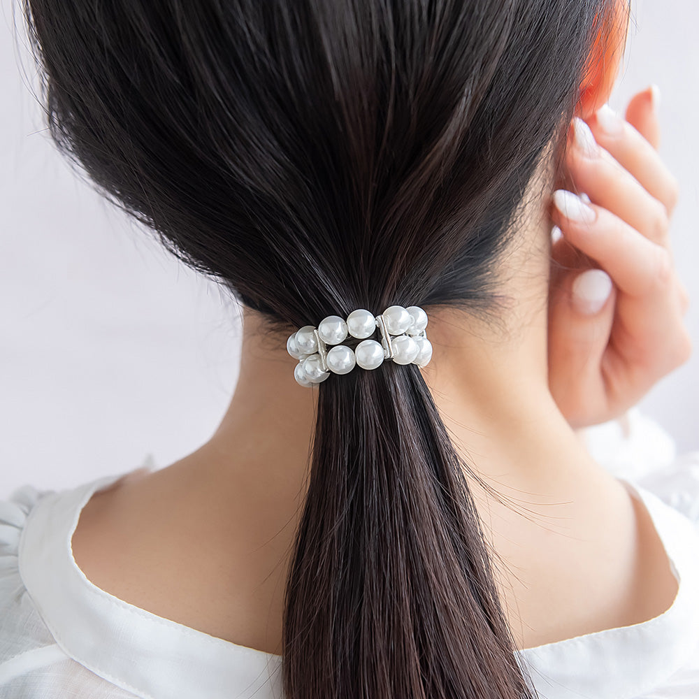 ヘアカフ ニッケルフリー メタル パール ミニヘアリエル