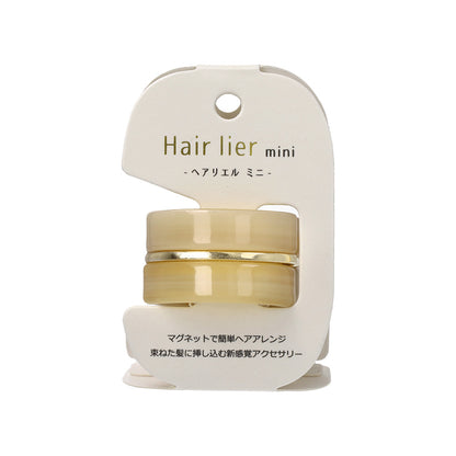 ヘアカフ メタル ライン マーブル カラー ミニヘアリエル