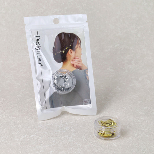 ヘアアレンジパーツ 金箔・銀箔 ケース入り