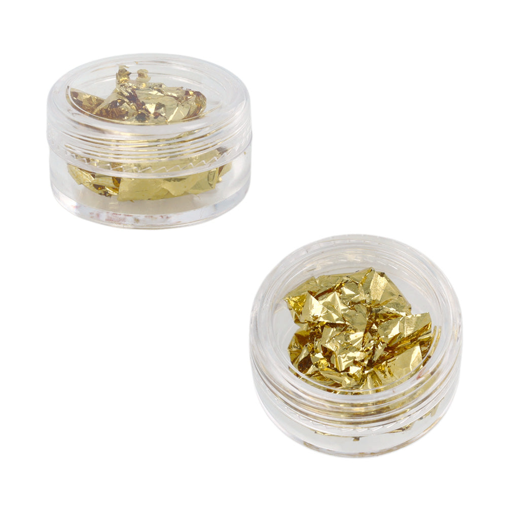 ヘアアレンジパーツ 金箔・銀箔 ケース入り