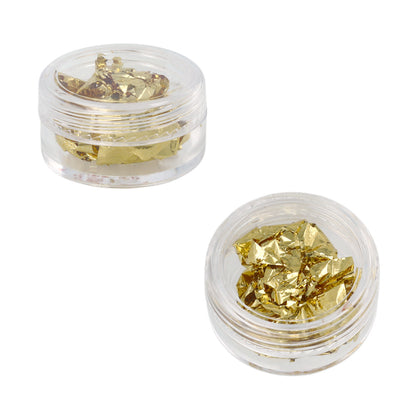 ヘアアレンジパーツ 金箔・銀箔 ケース入り